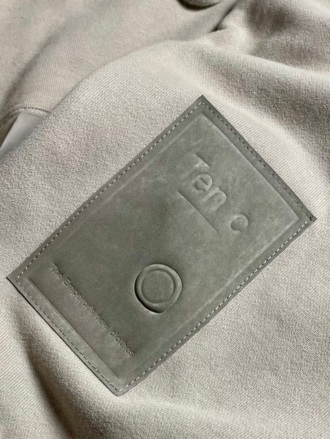 Ten C Felpa hoody - Taupe