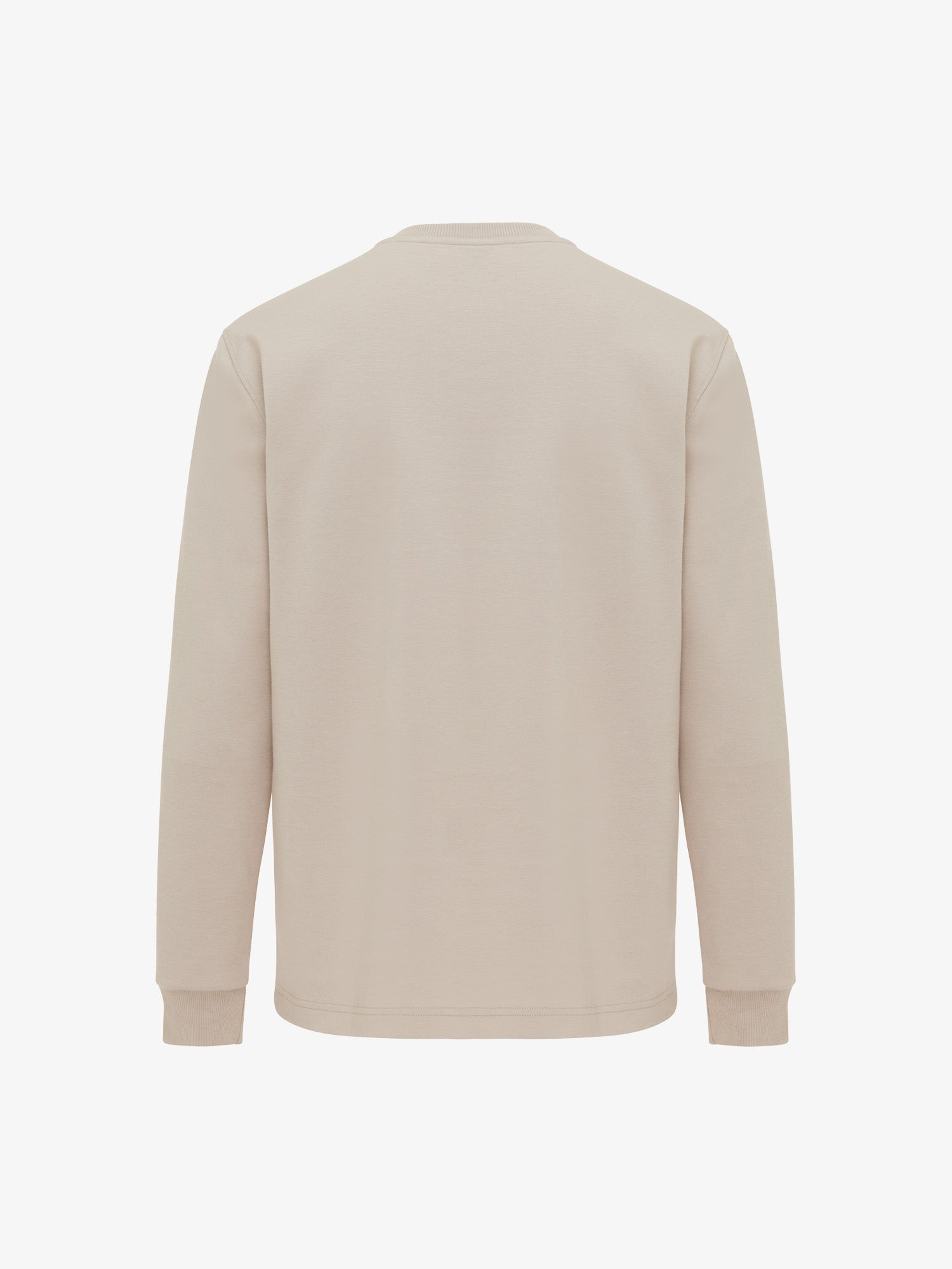 Genti T-shirt Lange Mouw - Beige