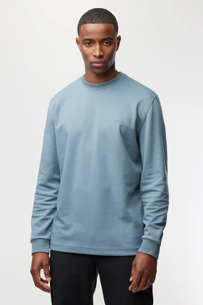 Genti T-shirt Lange Mouw - Turquoise