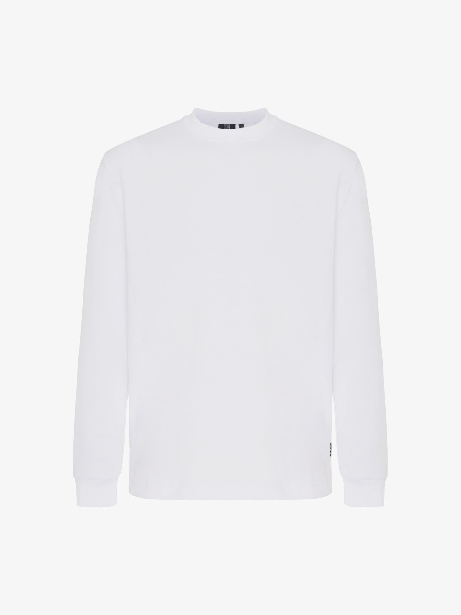 Genti T-shirt Lange Mouw - Wit