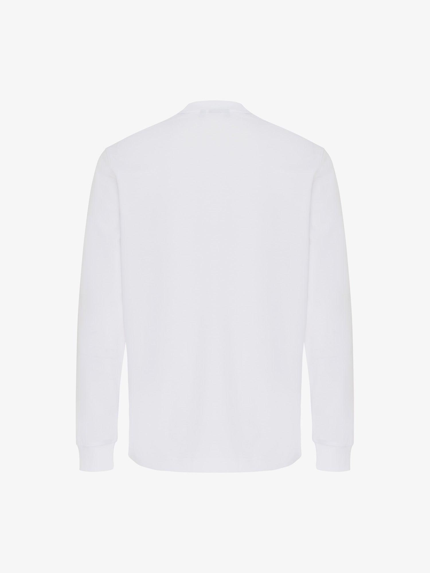 Genti T-shirt Lange Mouw - Wit