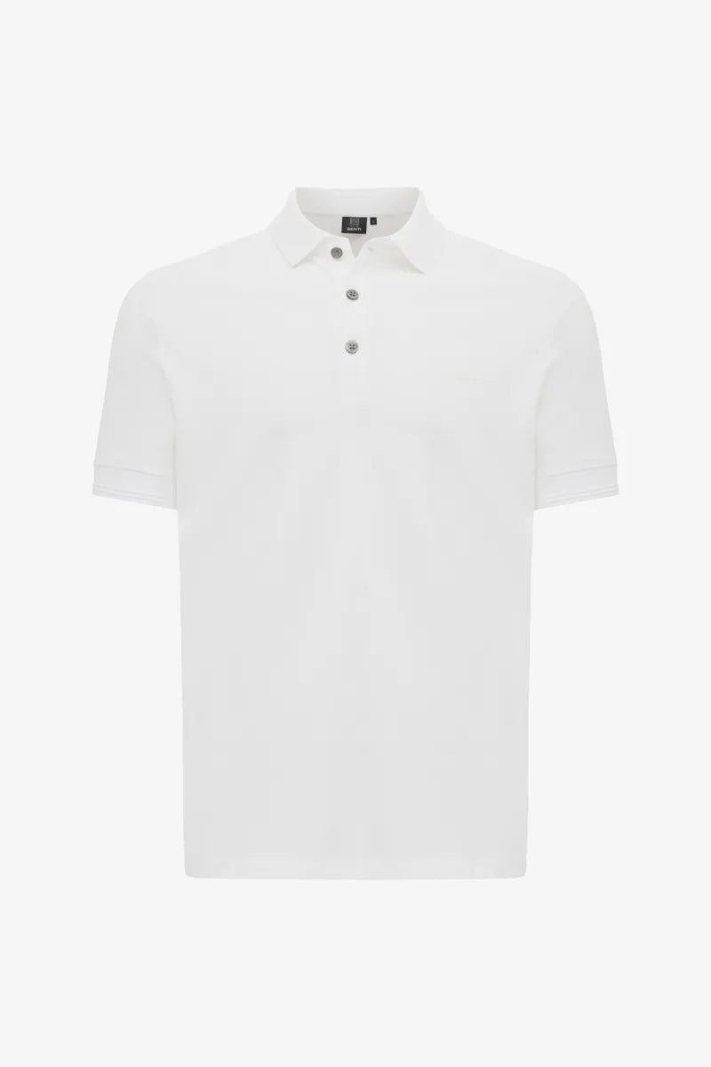 Genti Polo Shirt - Wit