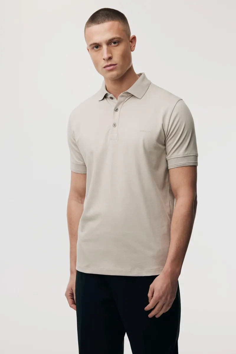 Genti Polo Shirt - Bruin