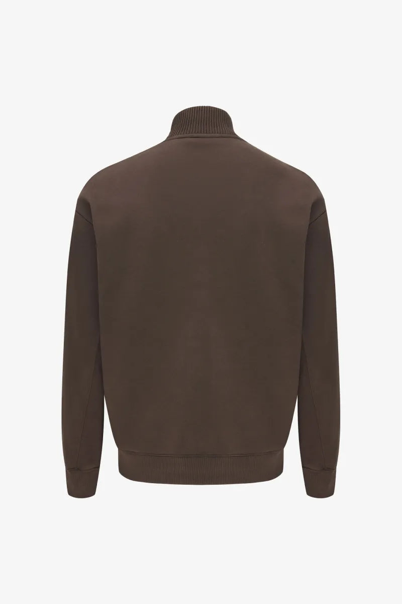 Genti Trui Turtle Neck - Bruin