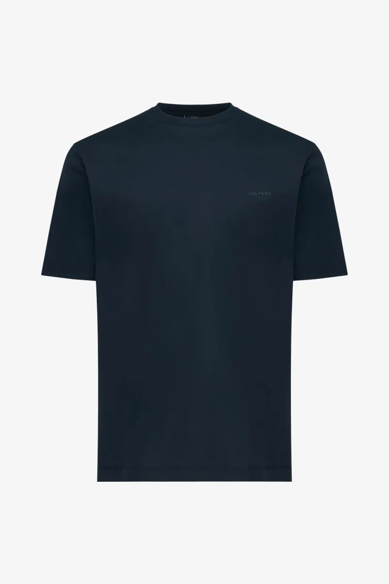 Genti T-shirt - Marine blauw