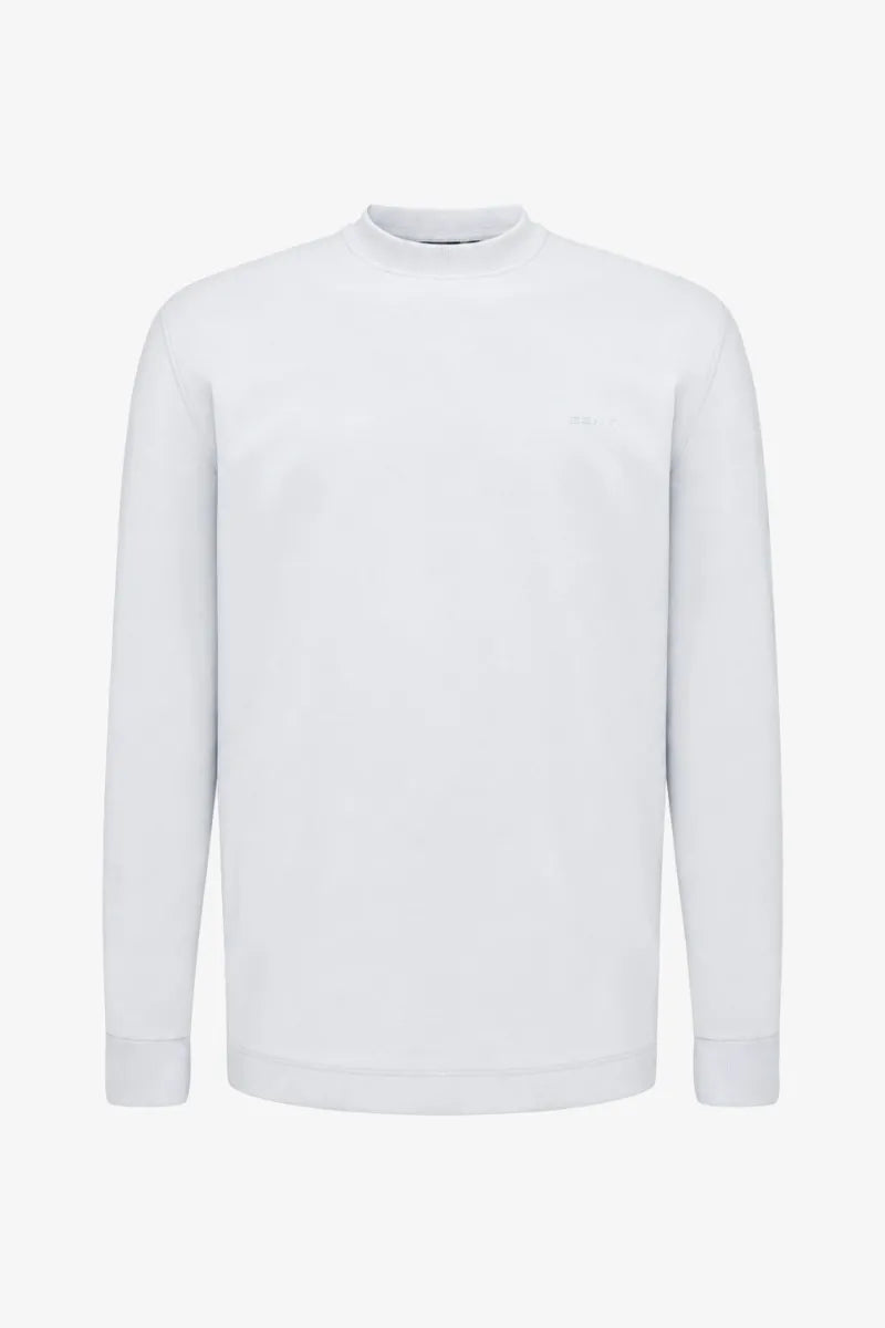 Genti T-shirt Lange Mouw - Wit