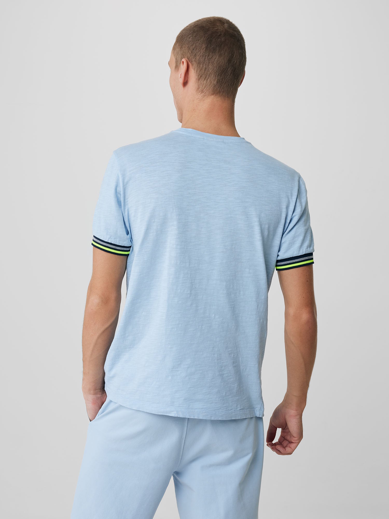 Genti T-shirt - Lichtblauw