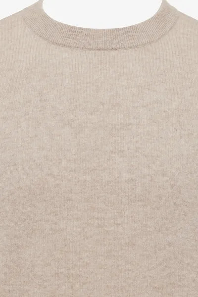 Gentiluomo Trui Ronde Hals - Beige