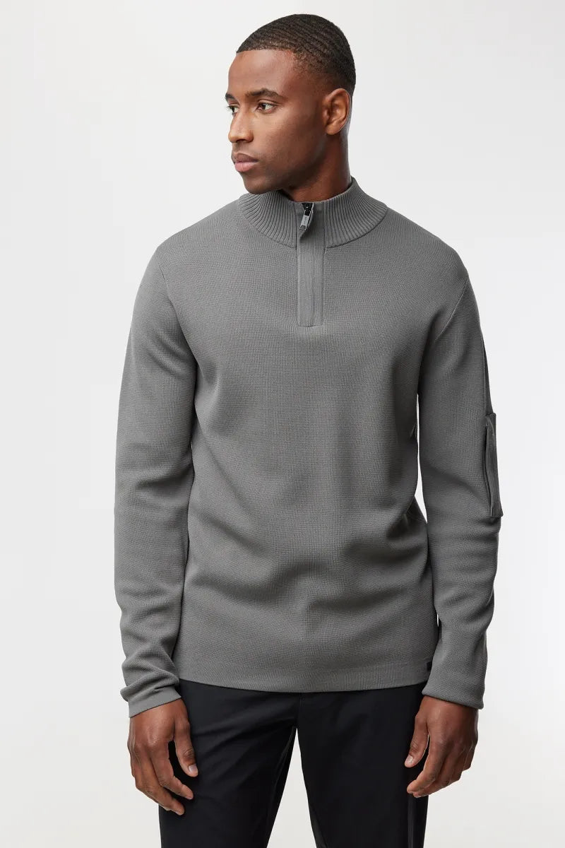 Genti Trui Turtle Neck - Grijs