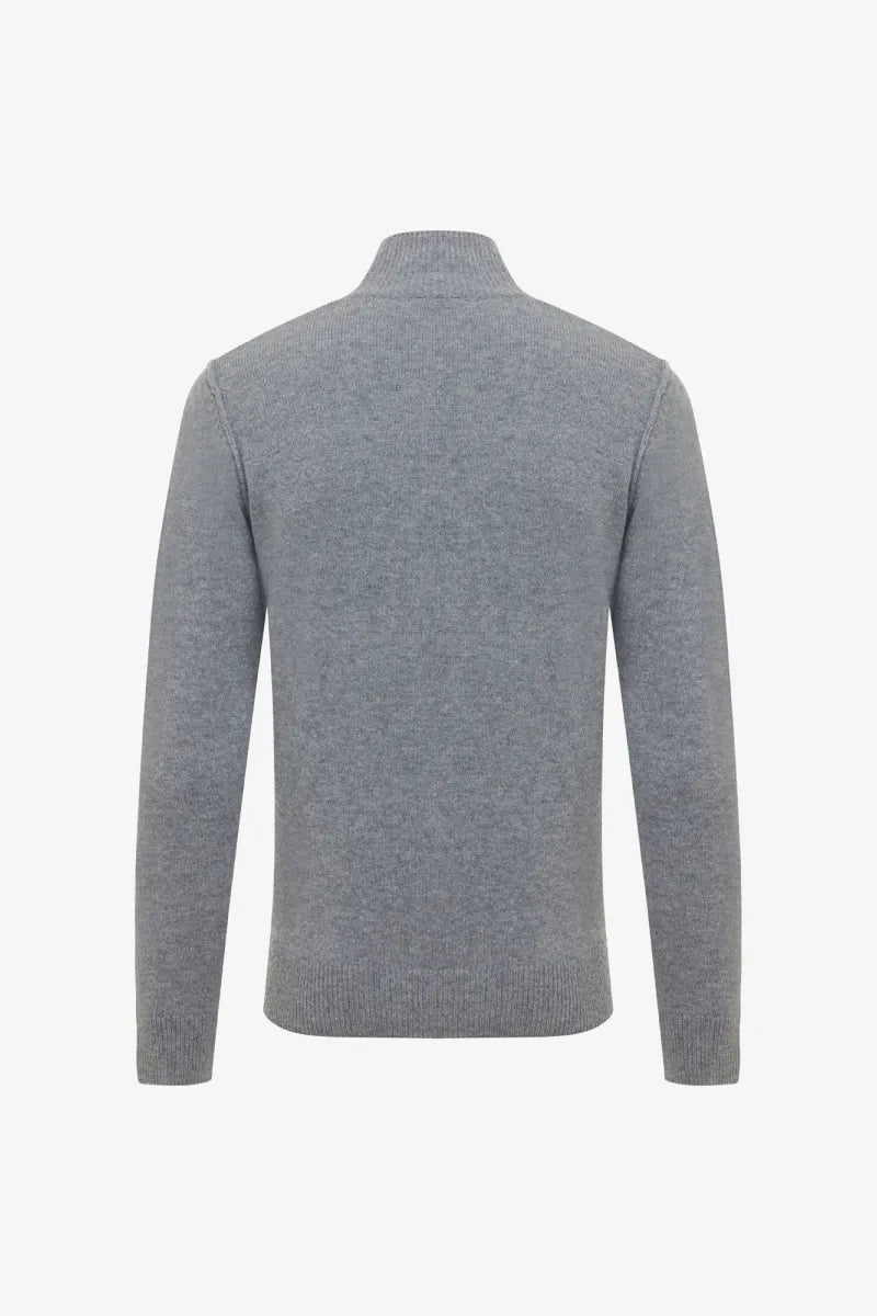 Genti Trui Turtle Neck - Grijs
