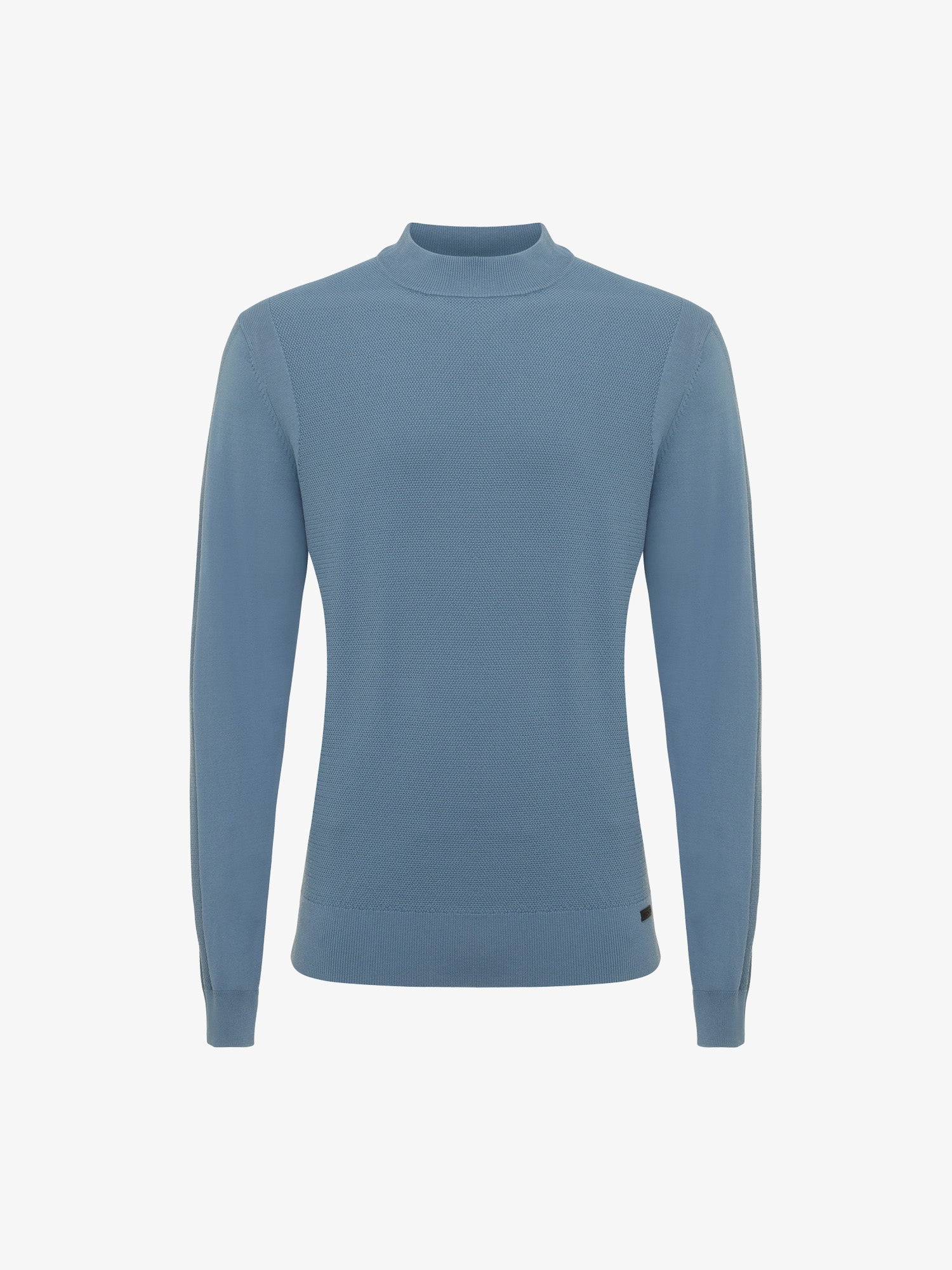 Genti Trui Turtle Neck - Turquoise