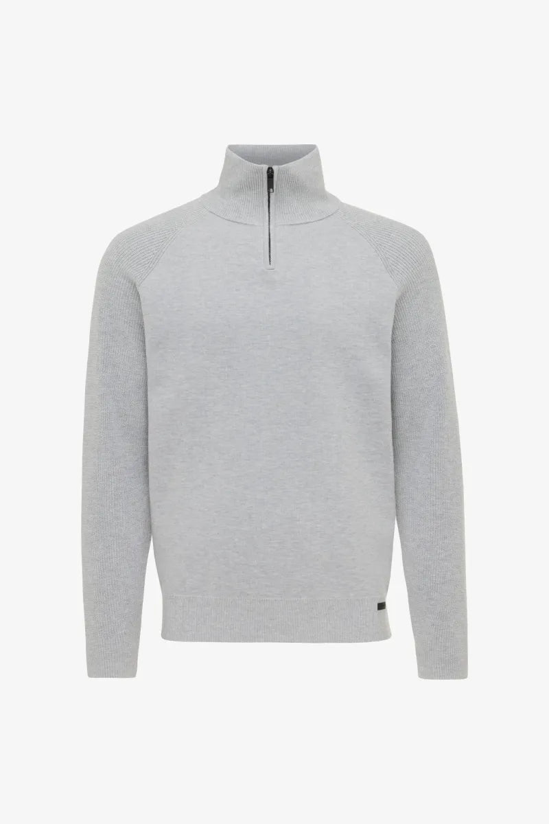 Genti Trui Turtle Neck - Grijs