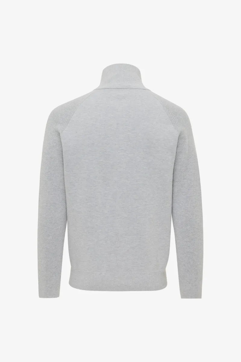 Genti Trui Turtle Neck - Grijs
