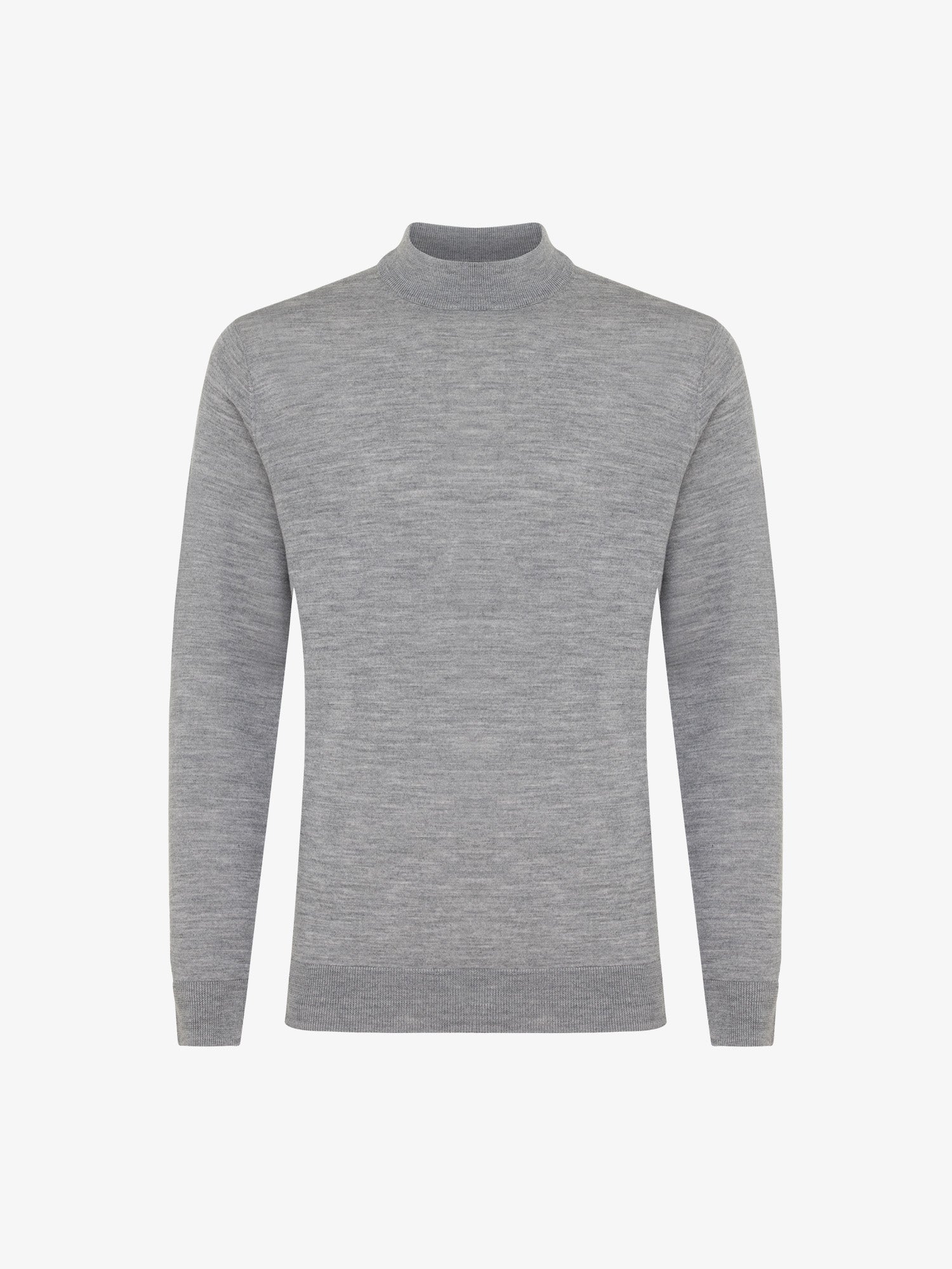 Gentiluomo Trui Turtle Neck - Lichtgrijs