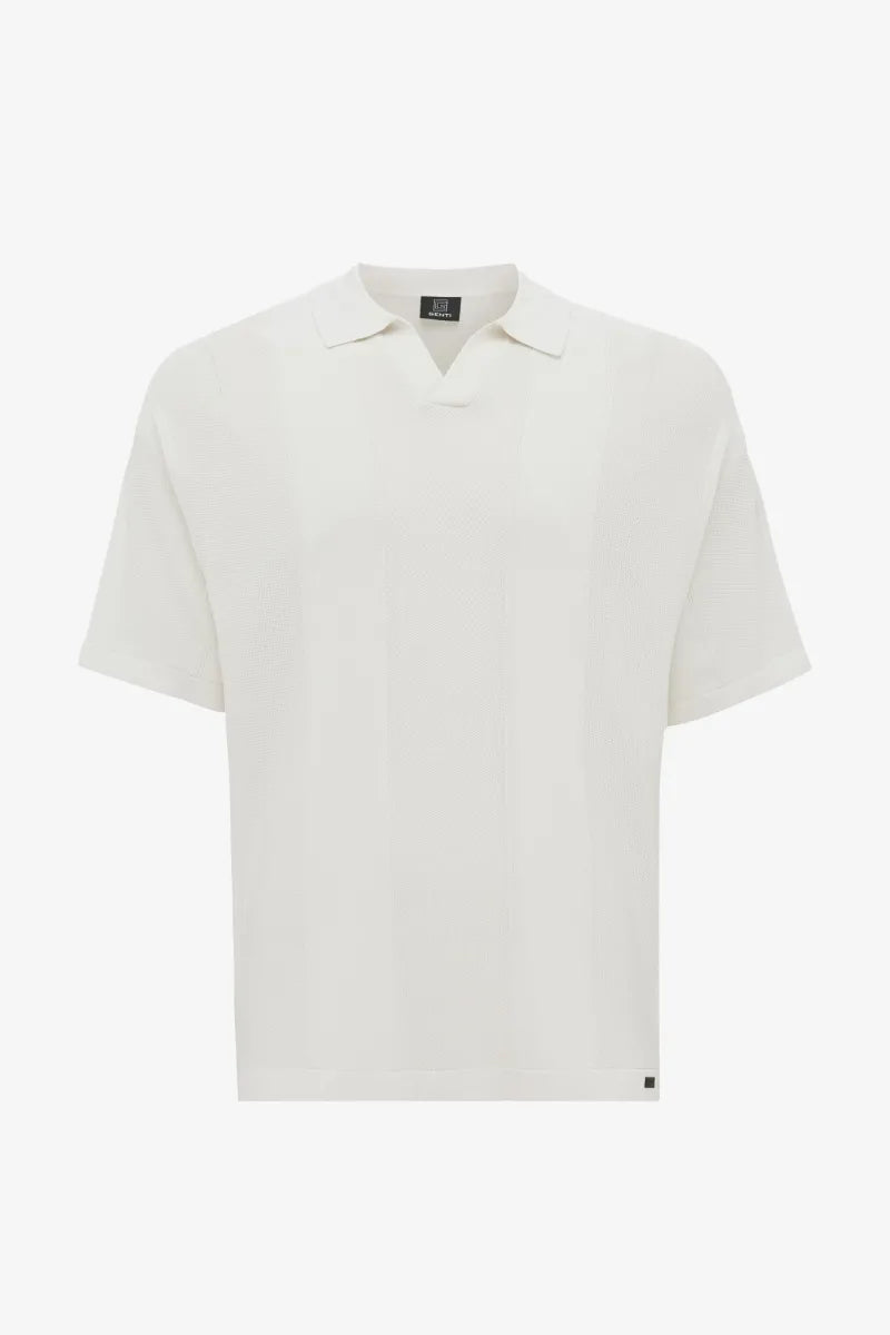 Genti Polo Shirt - Ecru