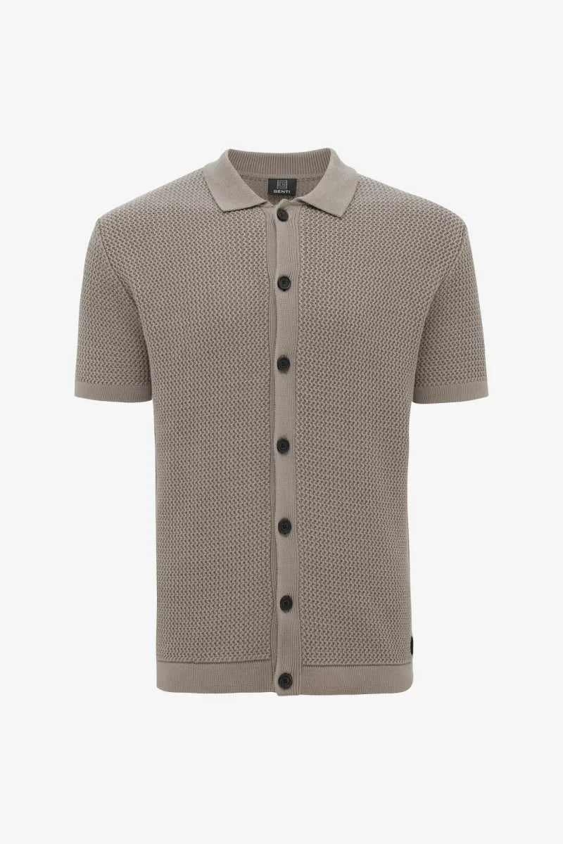 Genti Shirt Casual - Bruin