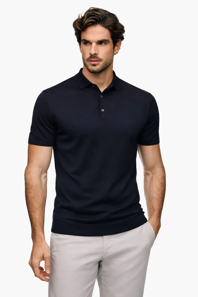 Gentiluomo Polo Shirt - Marine blauw