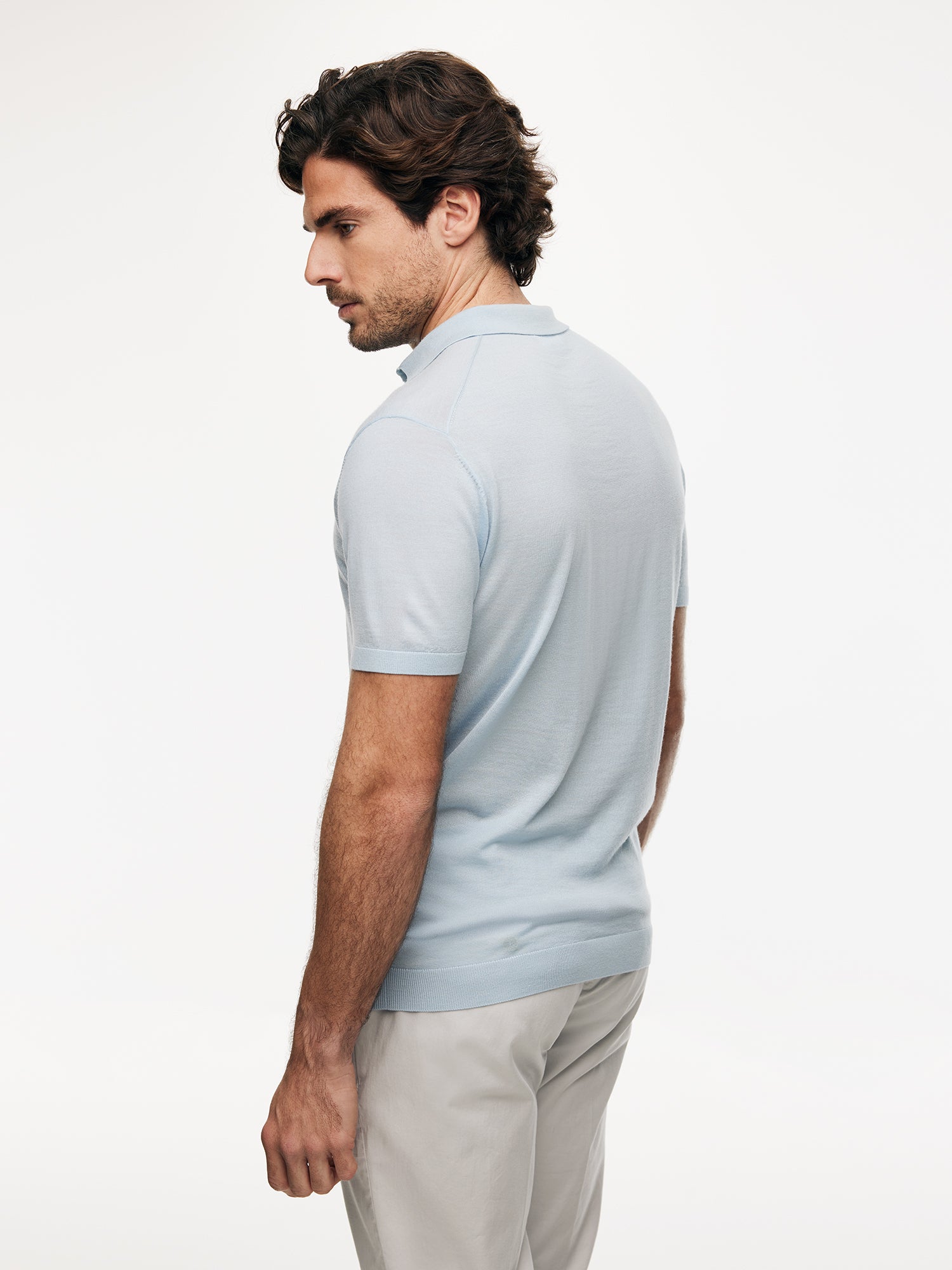 Gentiluomo Polo Shirt - Lichtblauw