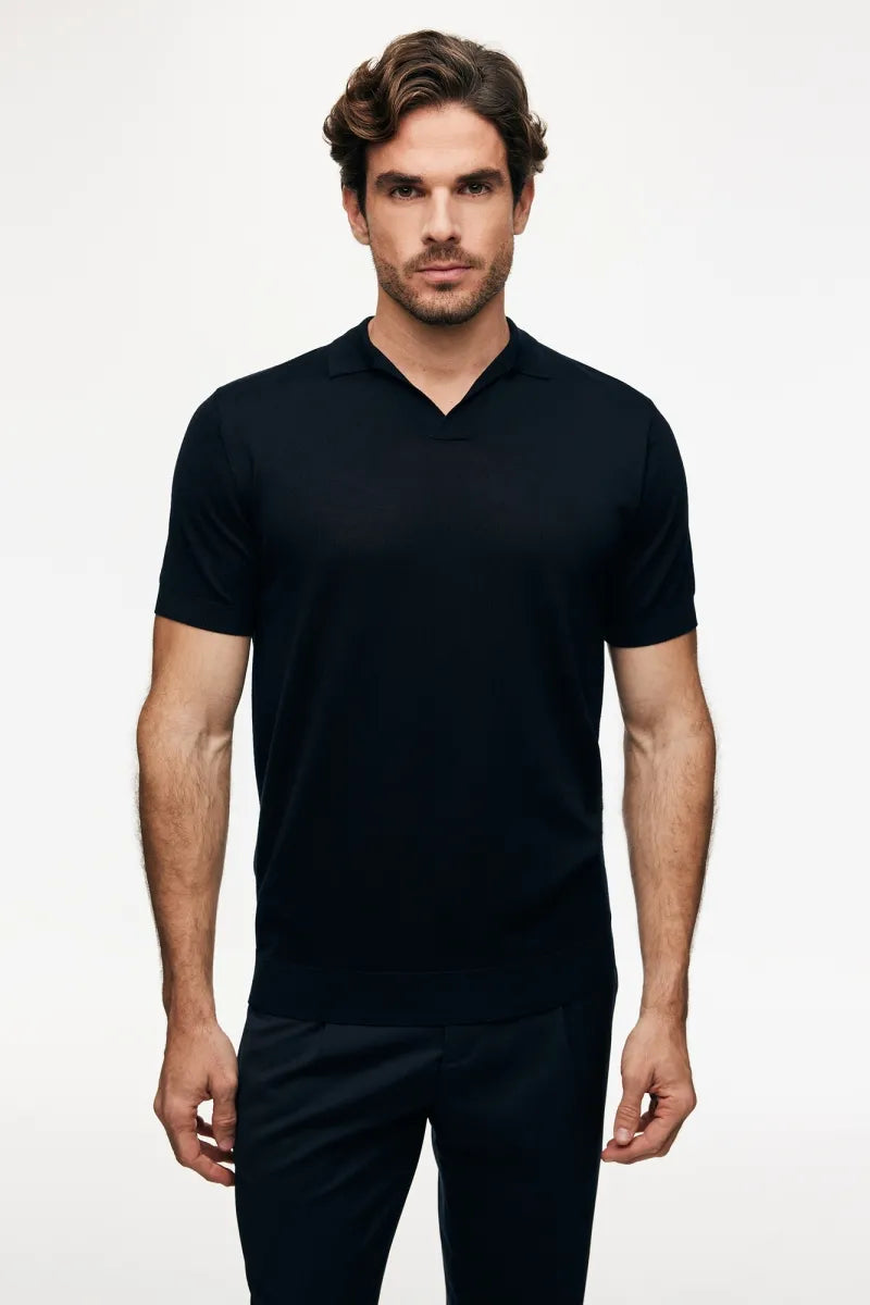 Gentiluomo Polo Shirt - Marine blauw