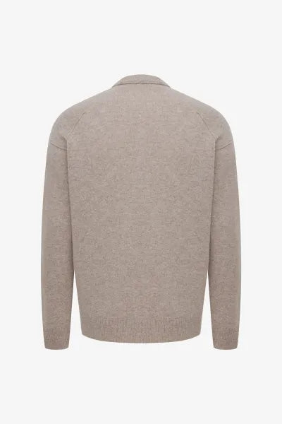 Genti Trui Ronde Hals - Beige