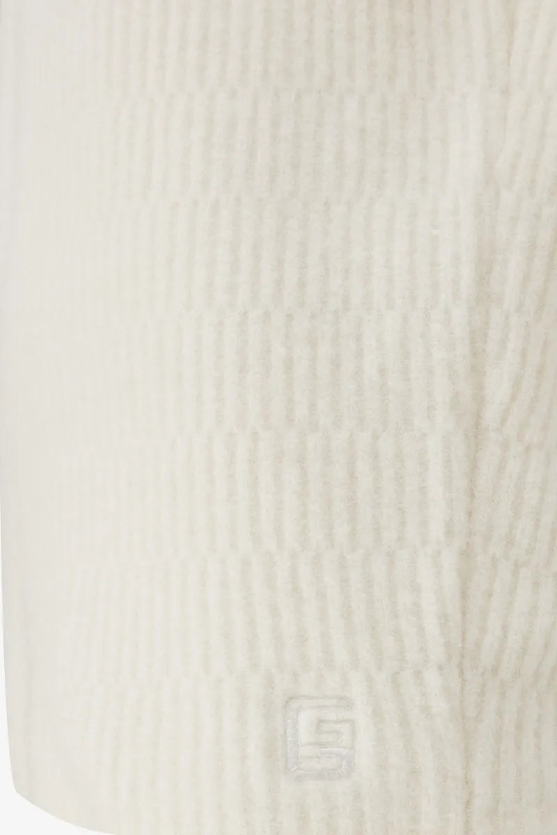 Genti Trui Turtle Neck - Wit