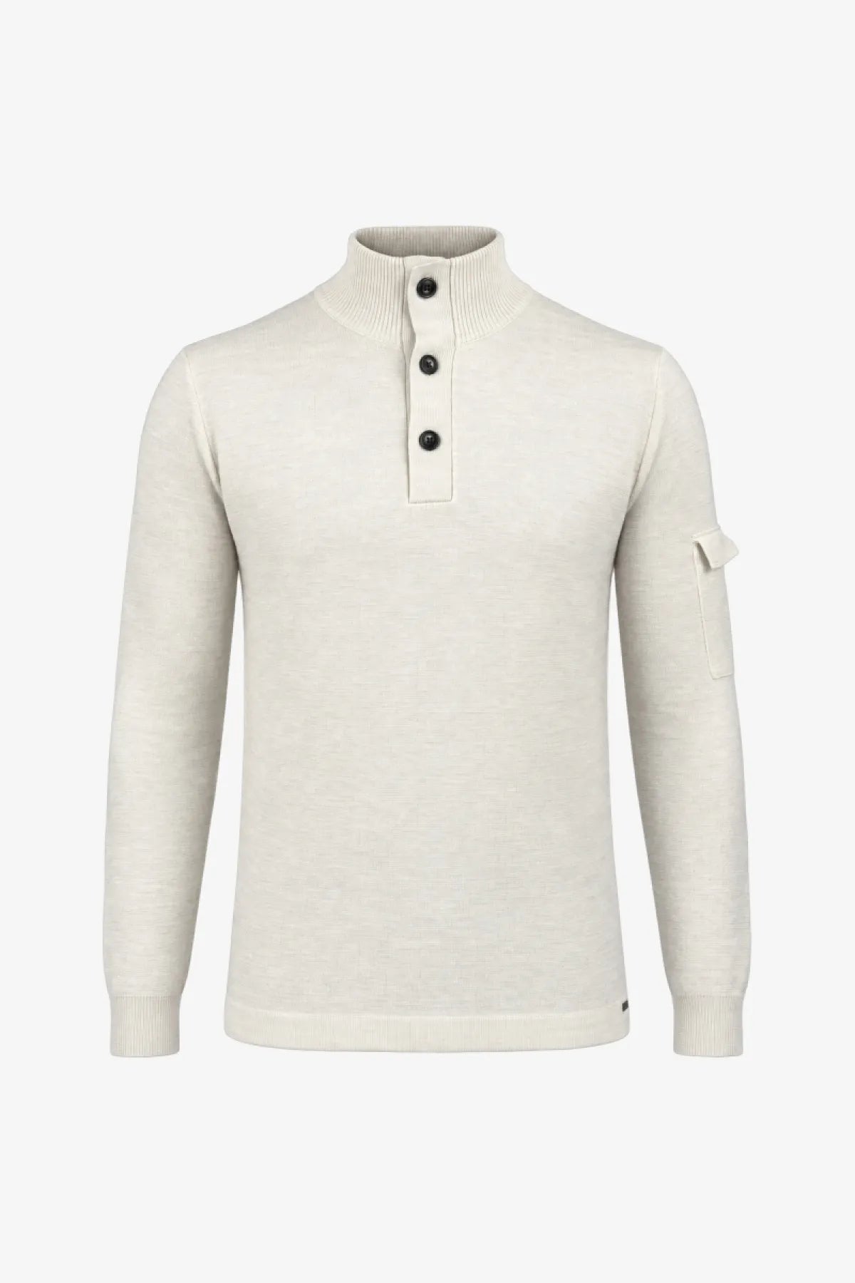 Gentiluomo Trui Turtle Neck - Ecru