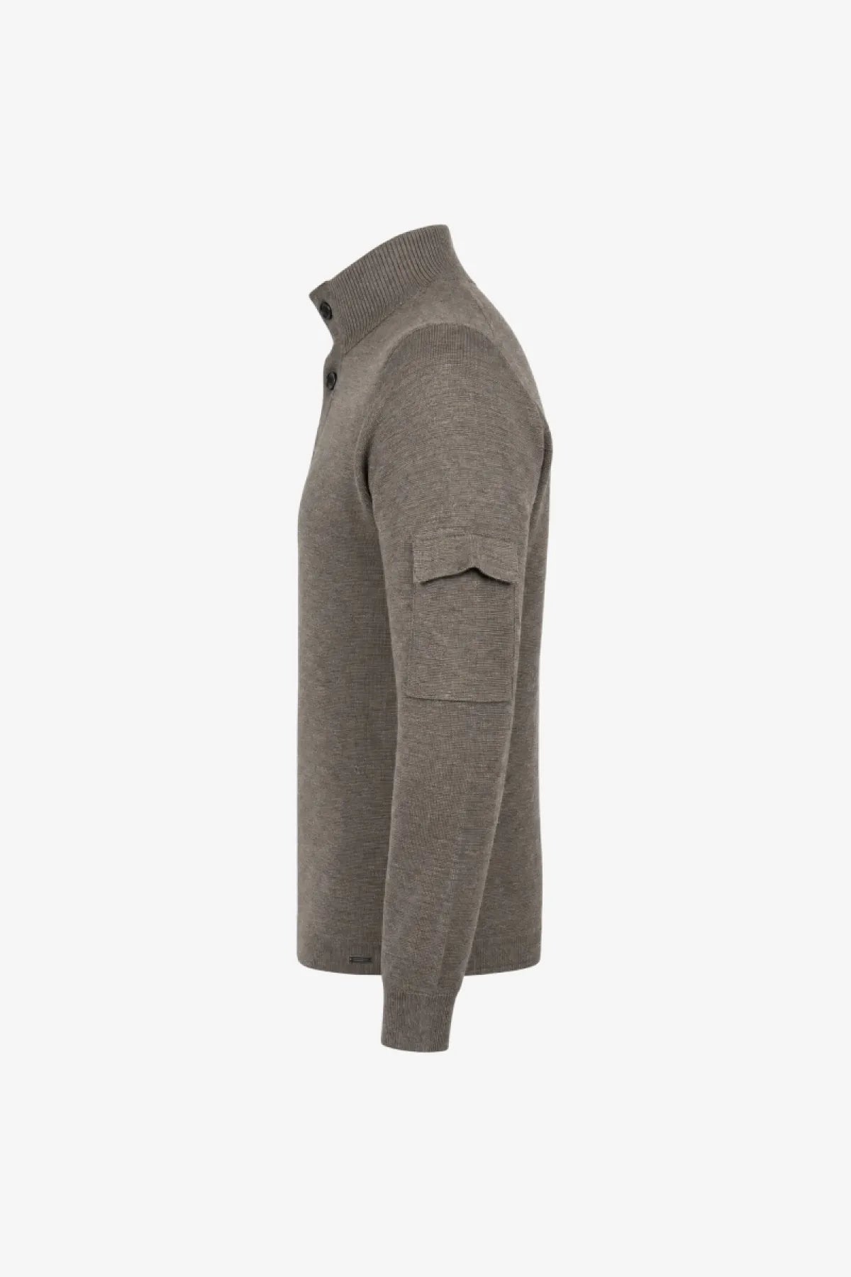 Gentiluomo Trui Turtle Neck - Bruin