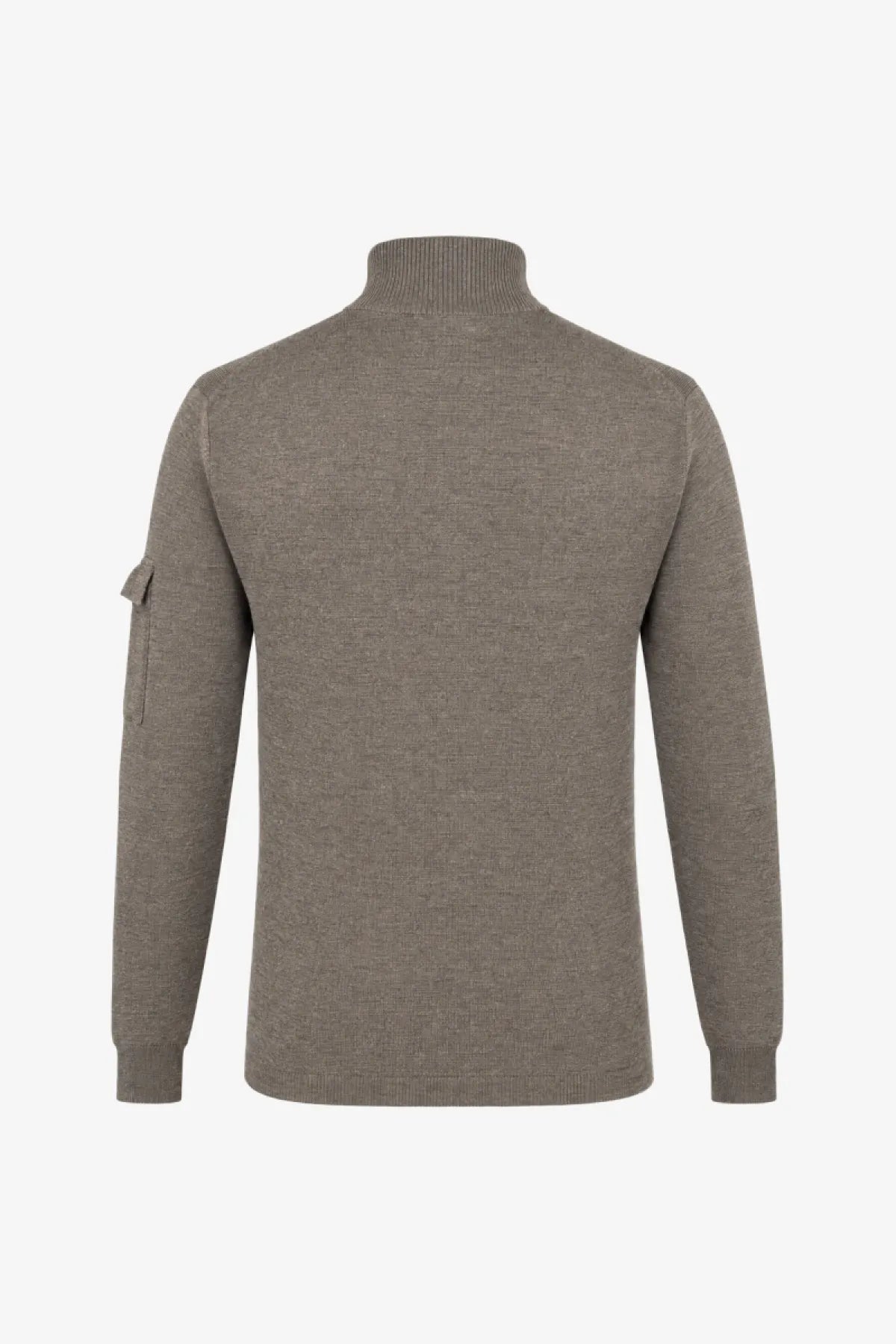Gentiluomo Trui Turtle Neck - Bruin