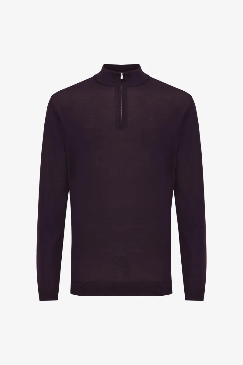 Gentiluomo Trui Turtle Neck - Bordeaux