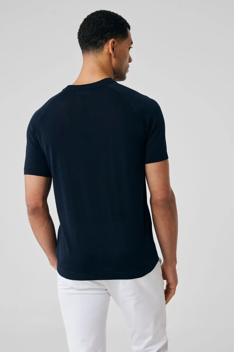 Gentiluomo T-shirt - Marine blauw