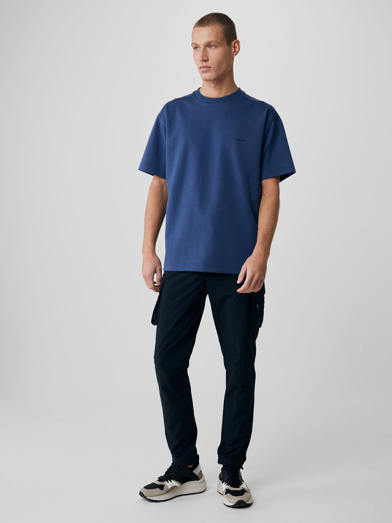 Genti T-shirt - Raf blauw