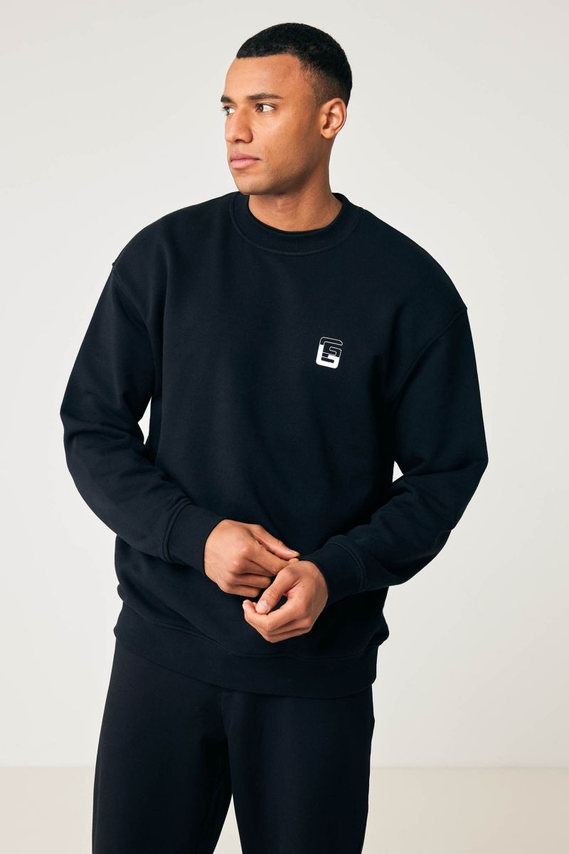 Genti Sweatshirt - Zwart