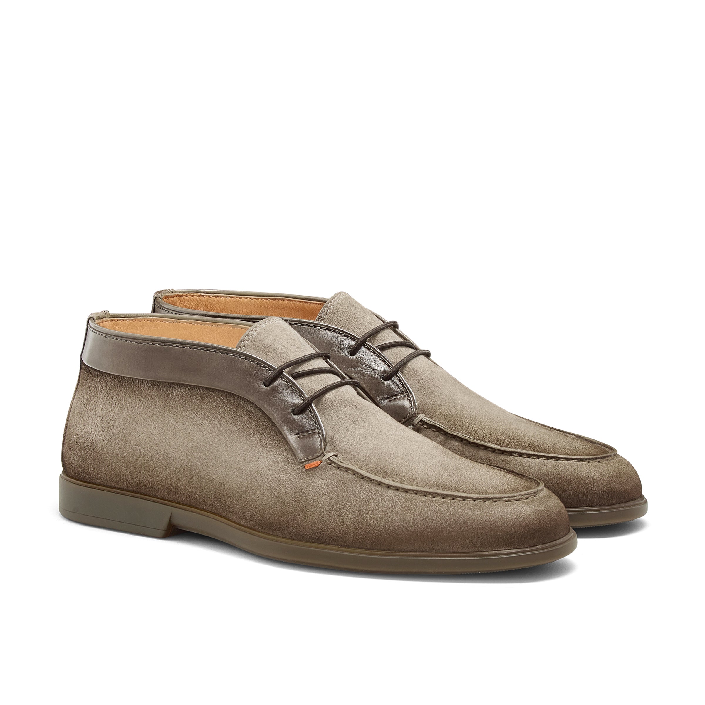Santoni high loafer - Lichtbruin