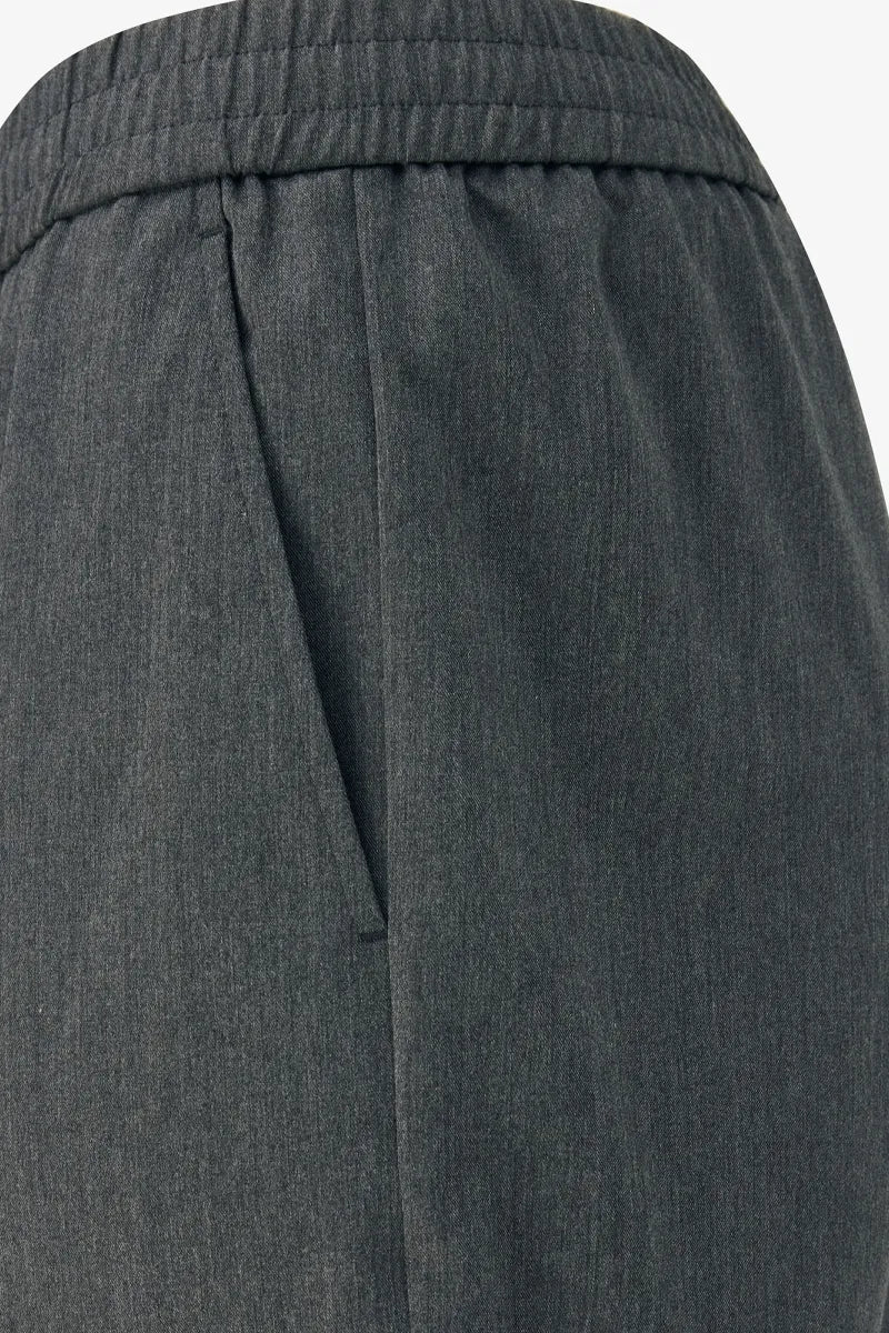 Genti Pantalon Wol - Grijs