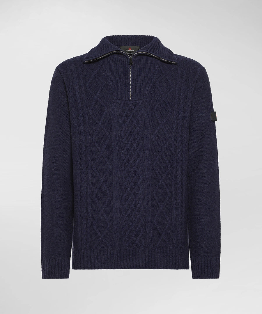 Peuterey Trui Turtle Neck - Marine blauw