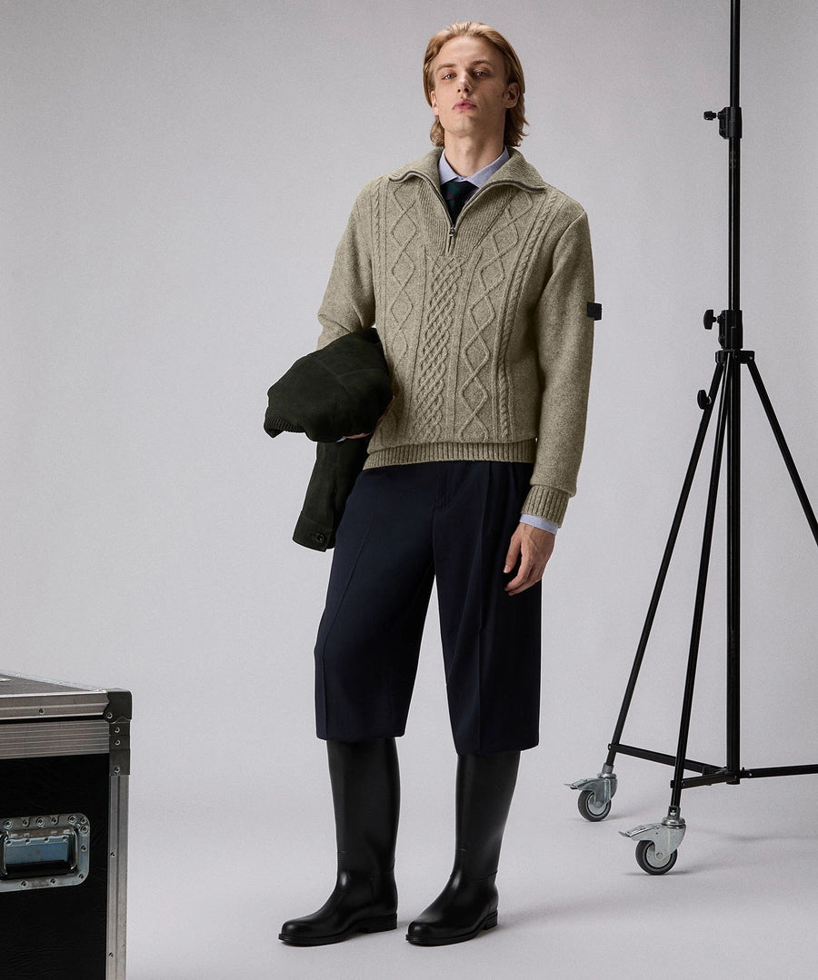 Peuterey Trui Turtle Neck - Taupe