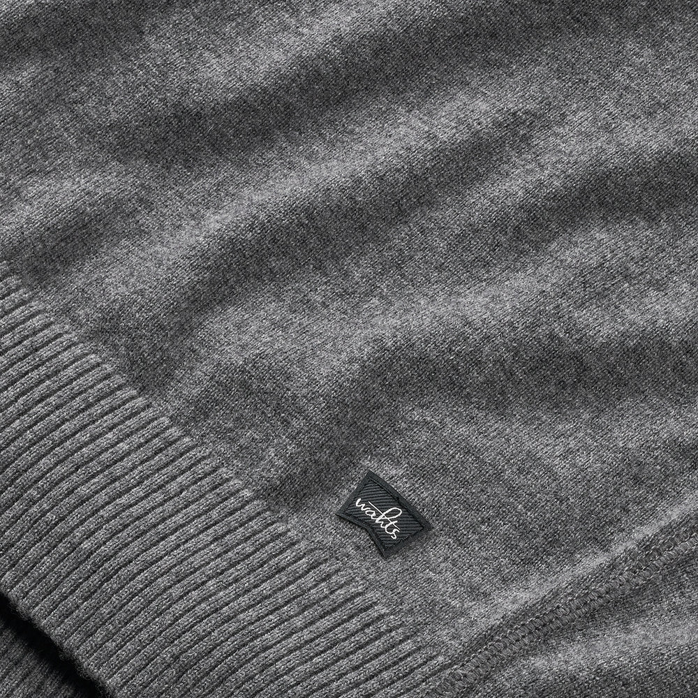 Wahts Trui Turtle Neck - Donkergrijs