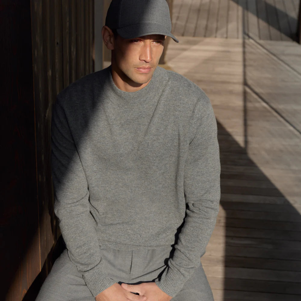Wahts Trui Turtle Neck - Donkergrijs