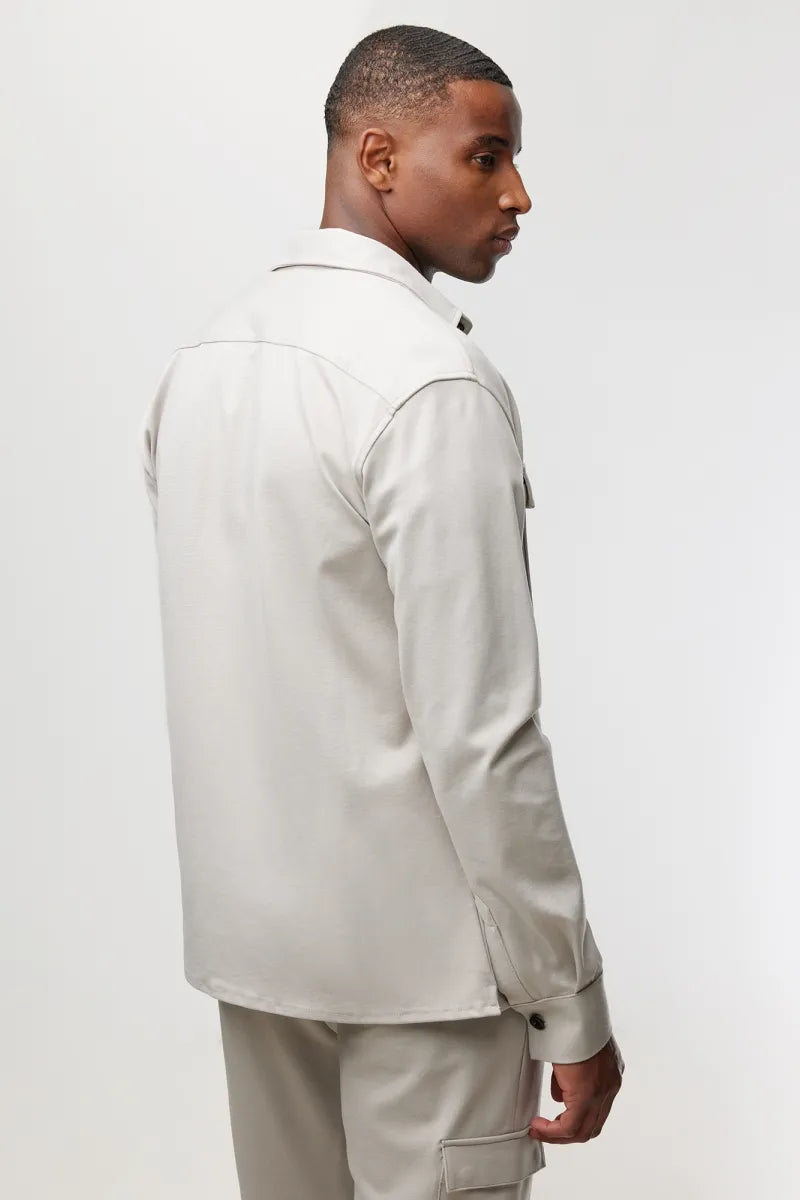 Genti Shirt Casual - Beige