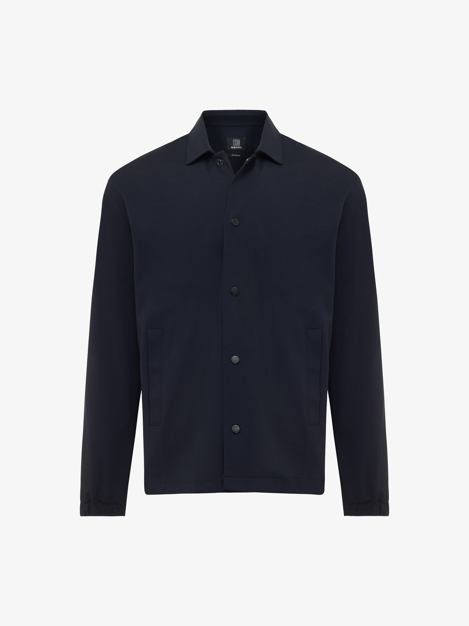 Genti Shirt Casual - Marine blauw