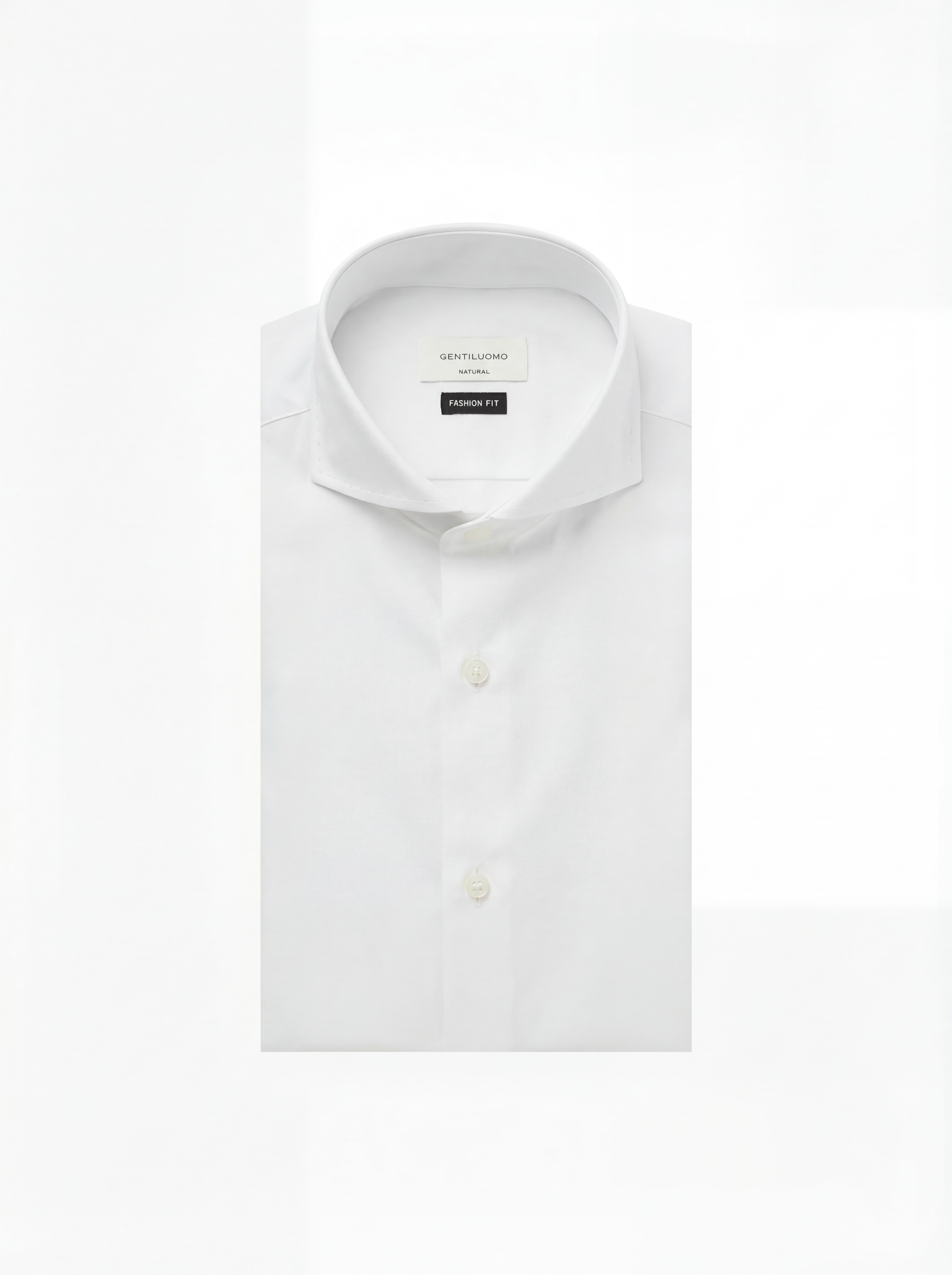 Gentiluomo Shirt Linnen - Wit