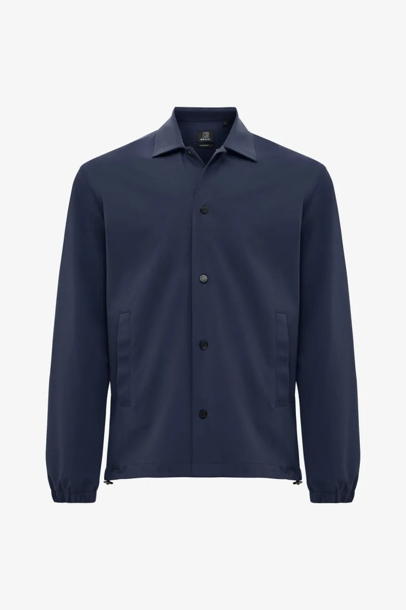 Genti Shirt Casual - Marine blauw
