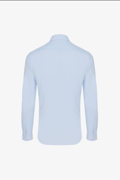 Genti Shirt Dress - Lichtblauw