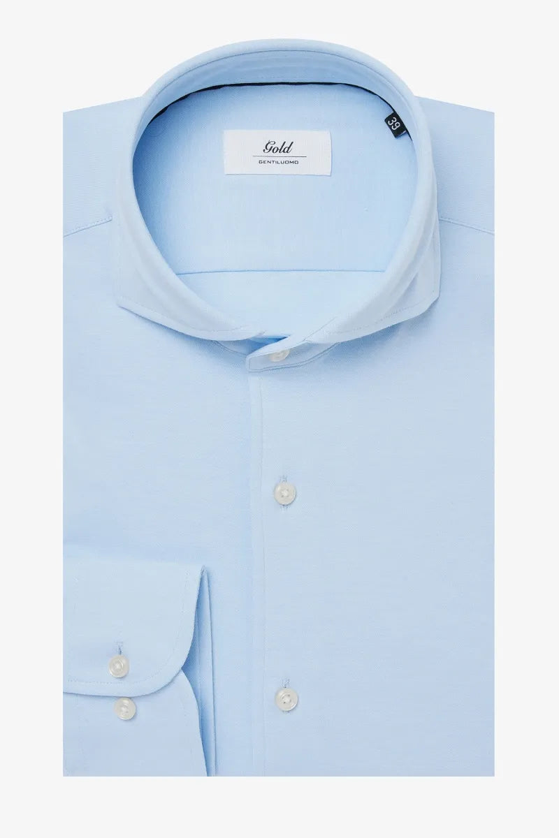 Gentiluomo Shirt Dress - Lichtblauw