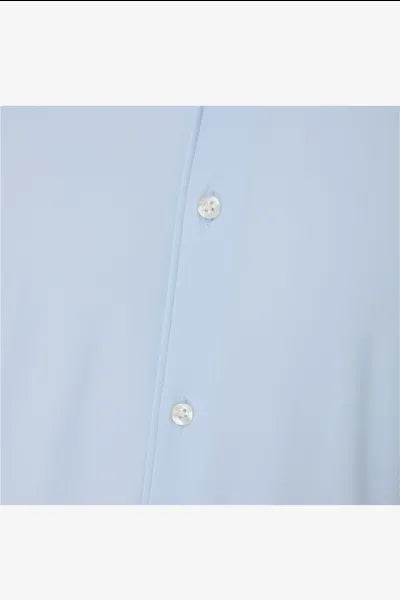 Genti Shirt Dress - Lichtblauw