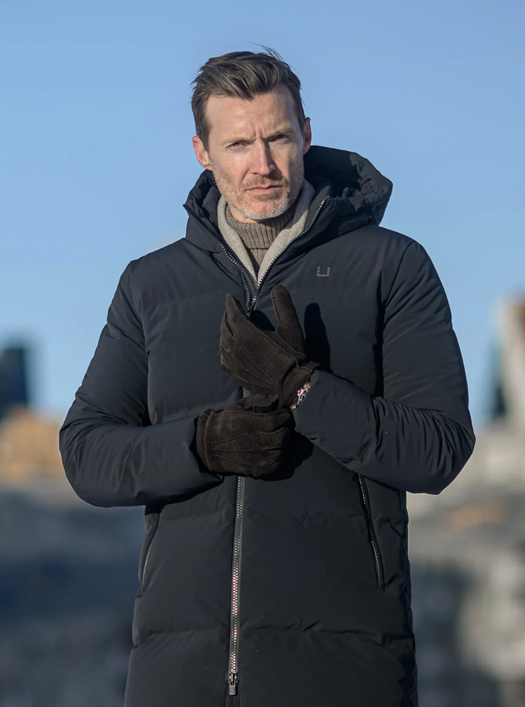 UBR Titan Parka - Marine blauw