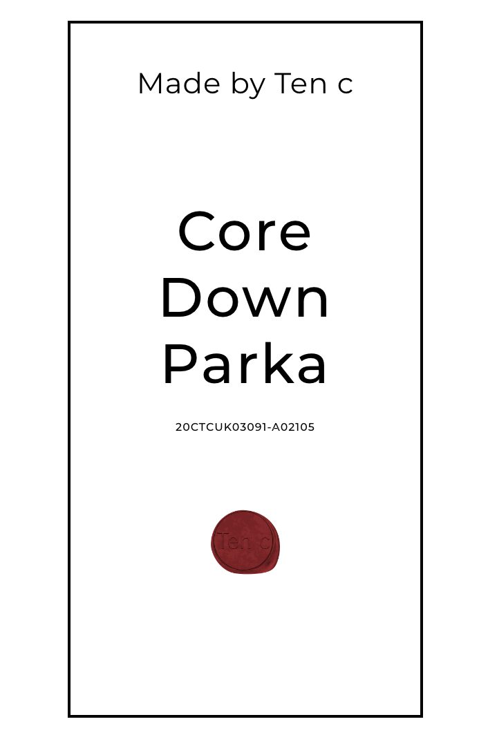Ten C Core parka - Taupe