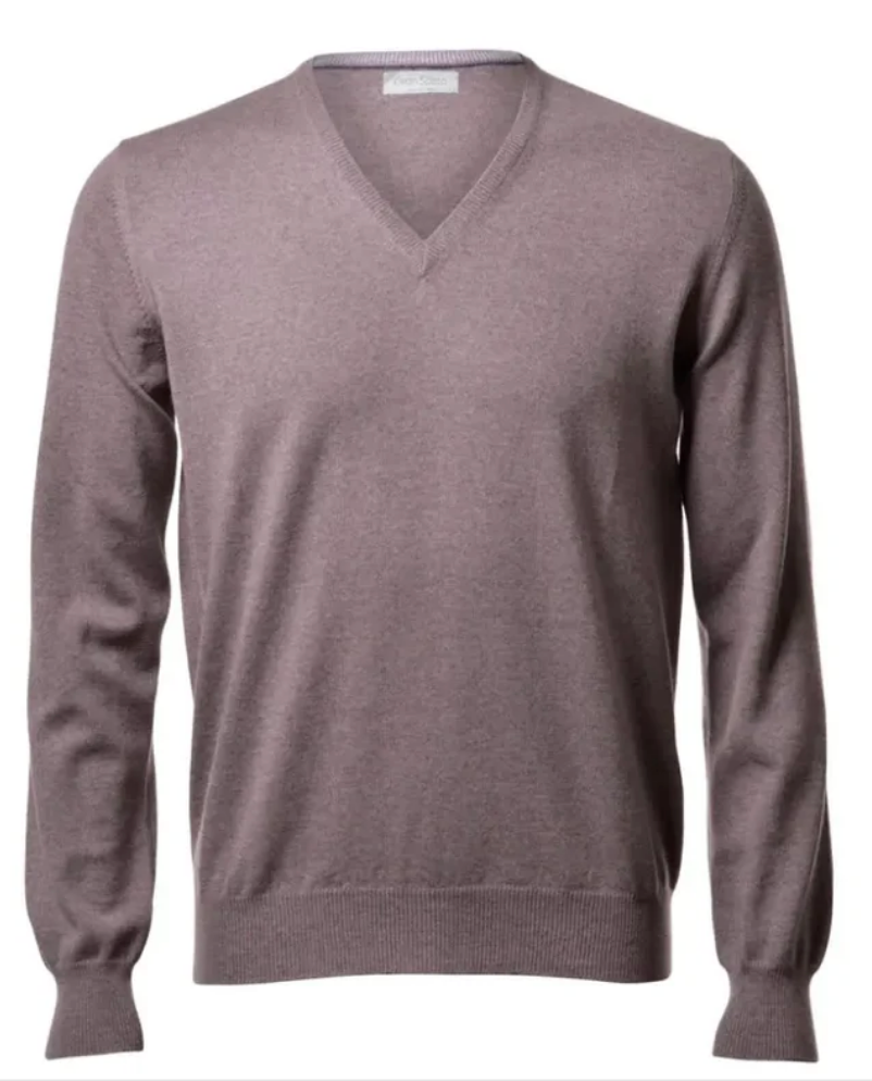 Gran Sasso Trui V-hals - Beige