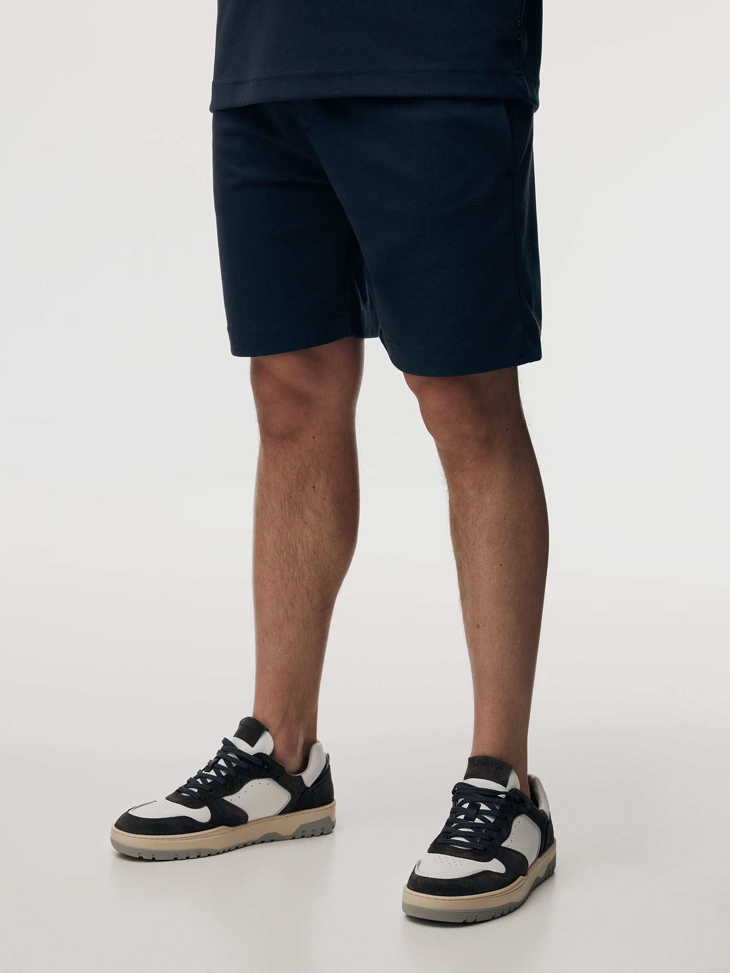 Genti Short - Marine blauw