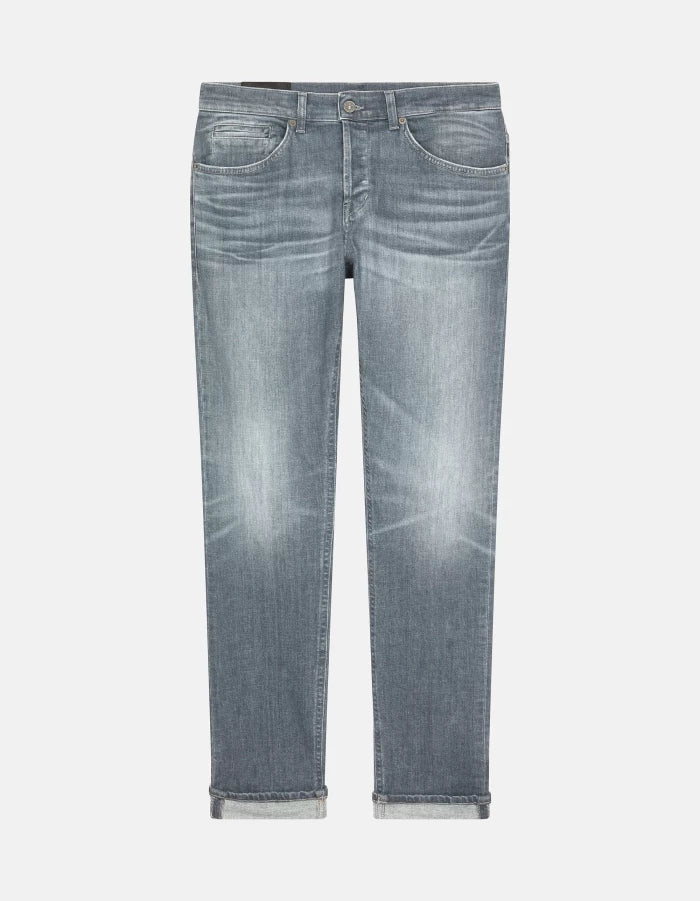 Dondup 5 Pocket Jeans - Lichtgrijs